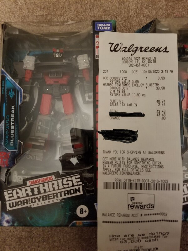 Transformers Earthrise Bluestreak Sighted In USA At Walgreens (1 of 1)